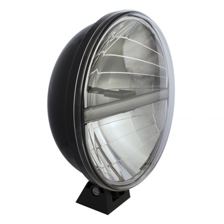 9" Round LED Driving Lamp with Integrated Front Position Lamp
